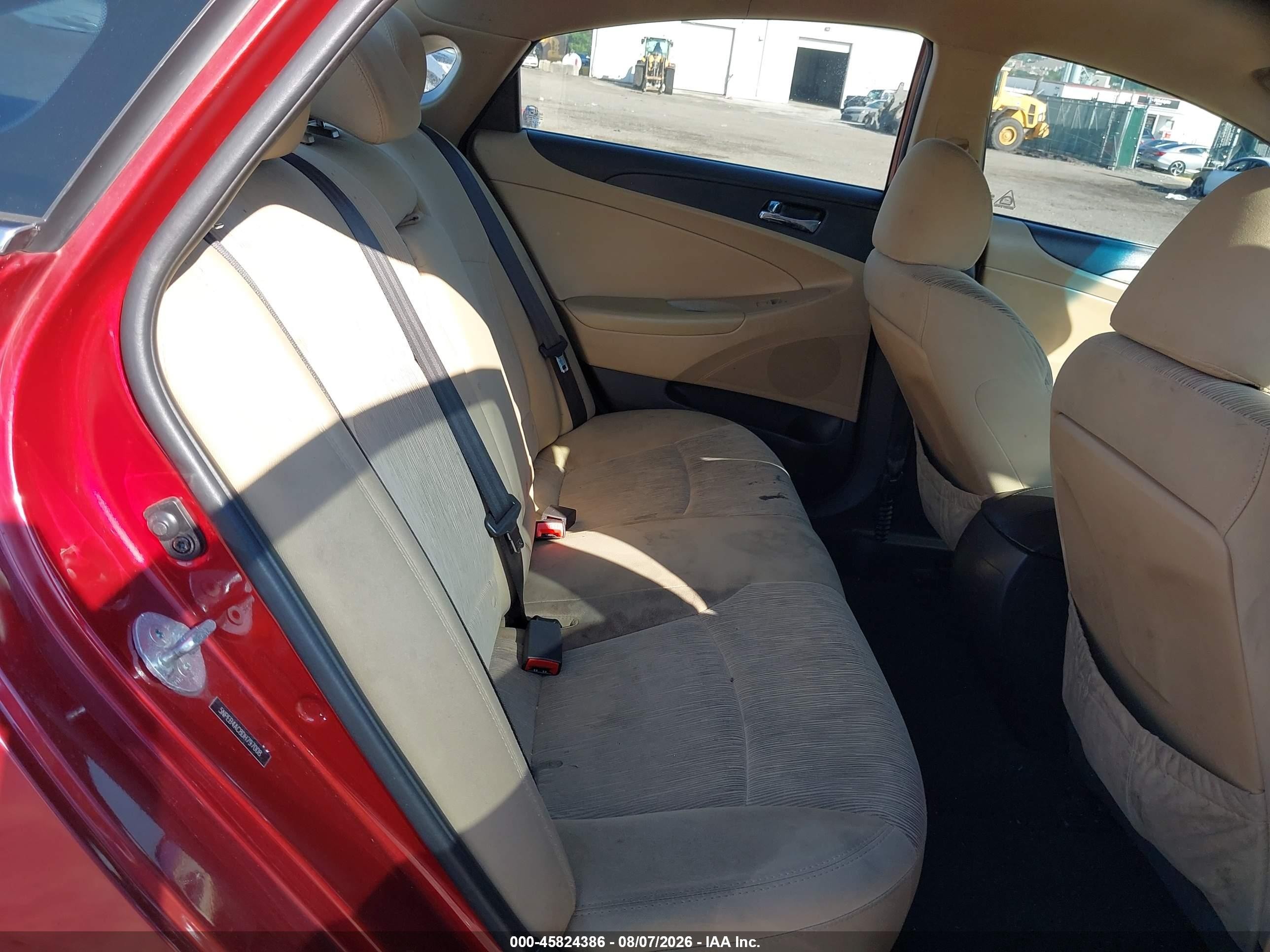 2013 Hyundai Sonata Gls/limited/se Red vin: 5NPEB4AC8D8797008