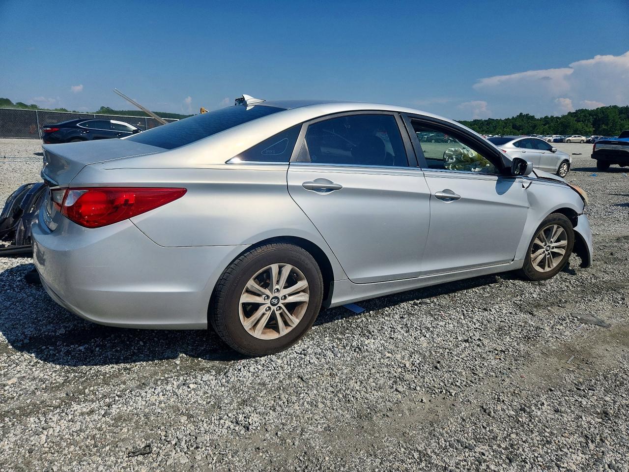2013 Hyundai Sonata Gls Silver vin: 5NPEB4AC8DH516132