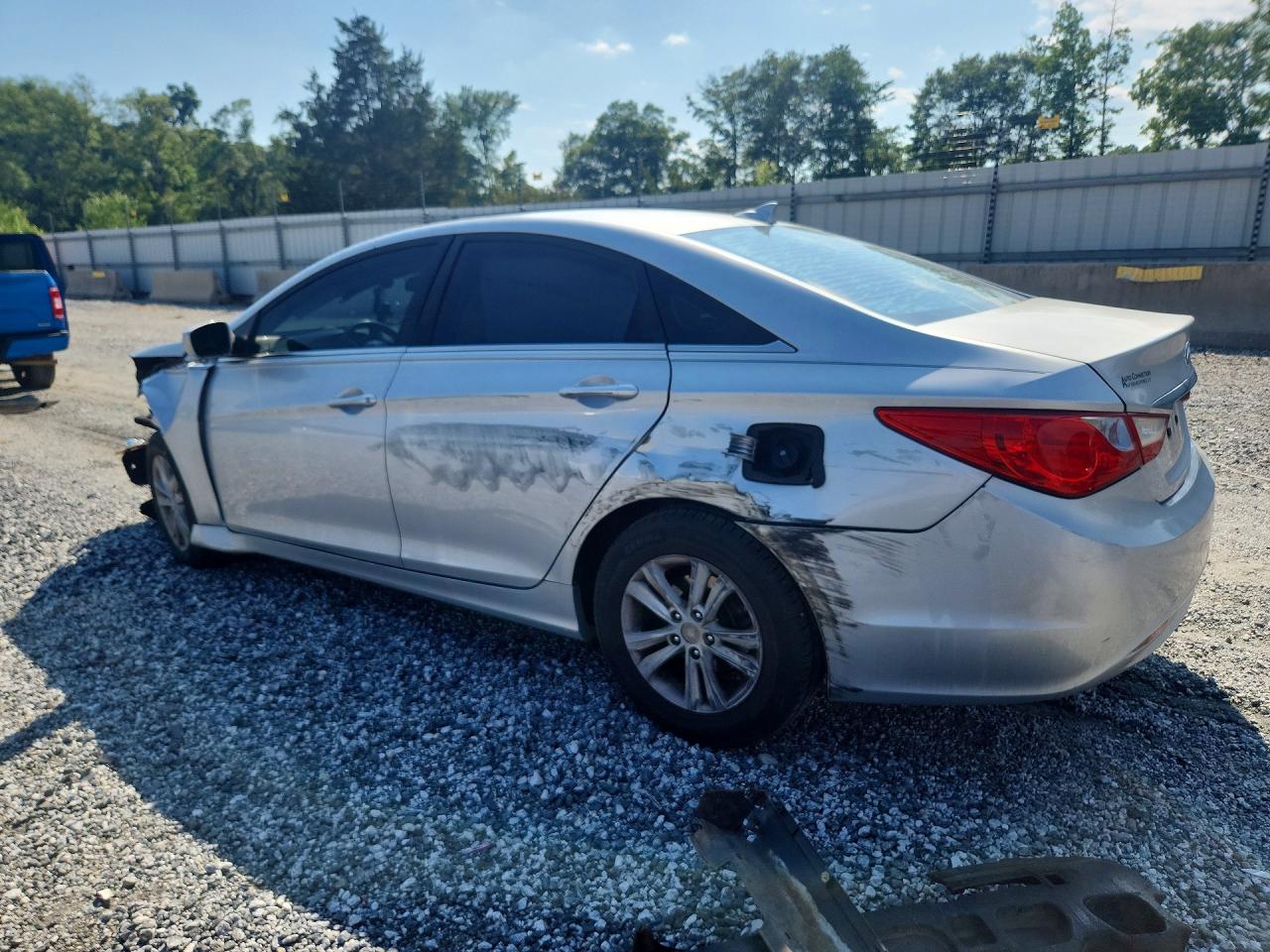 2013 Hyundai Sonata Gls Silver vin: 5NPEB4AC8DH516132