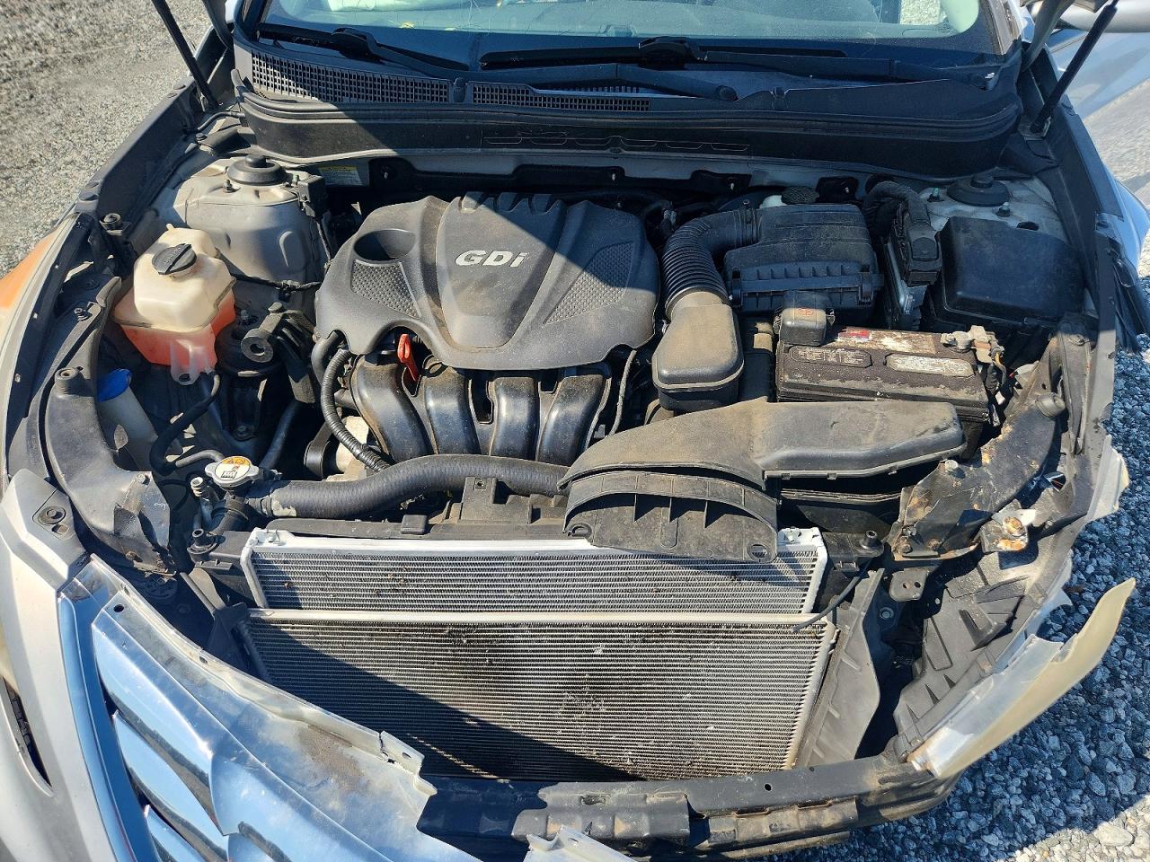2013 Hyundai Sonata Gls Silver vin: 5NPEB4AC8DH516132