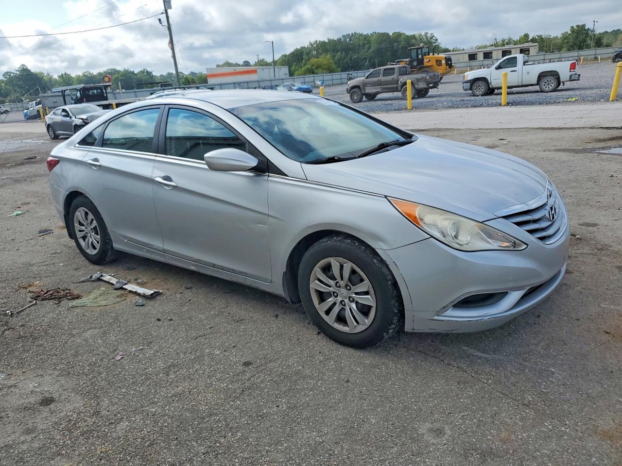 2013 Hyundai Sonata Gls Silver vin: 5NPEB4AC8DH520150