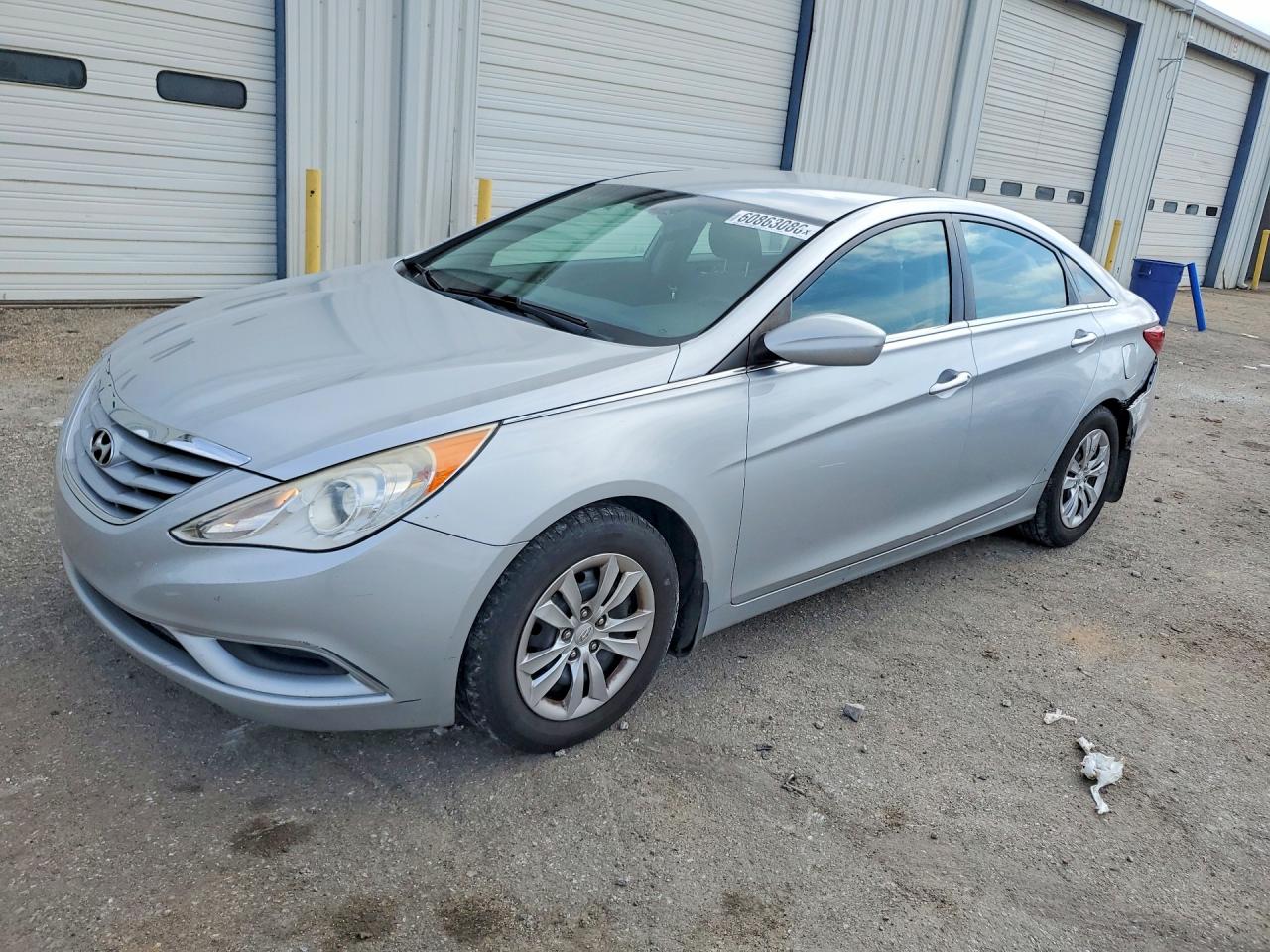 2013 Hyundai Sonata Gls Серебряный vin: 5NPEB4AC8DH520150