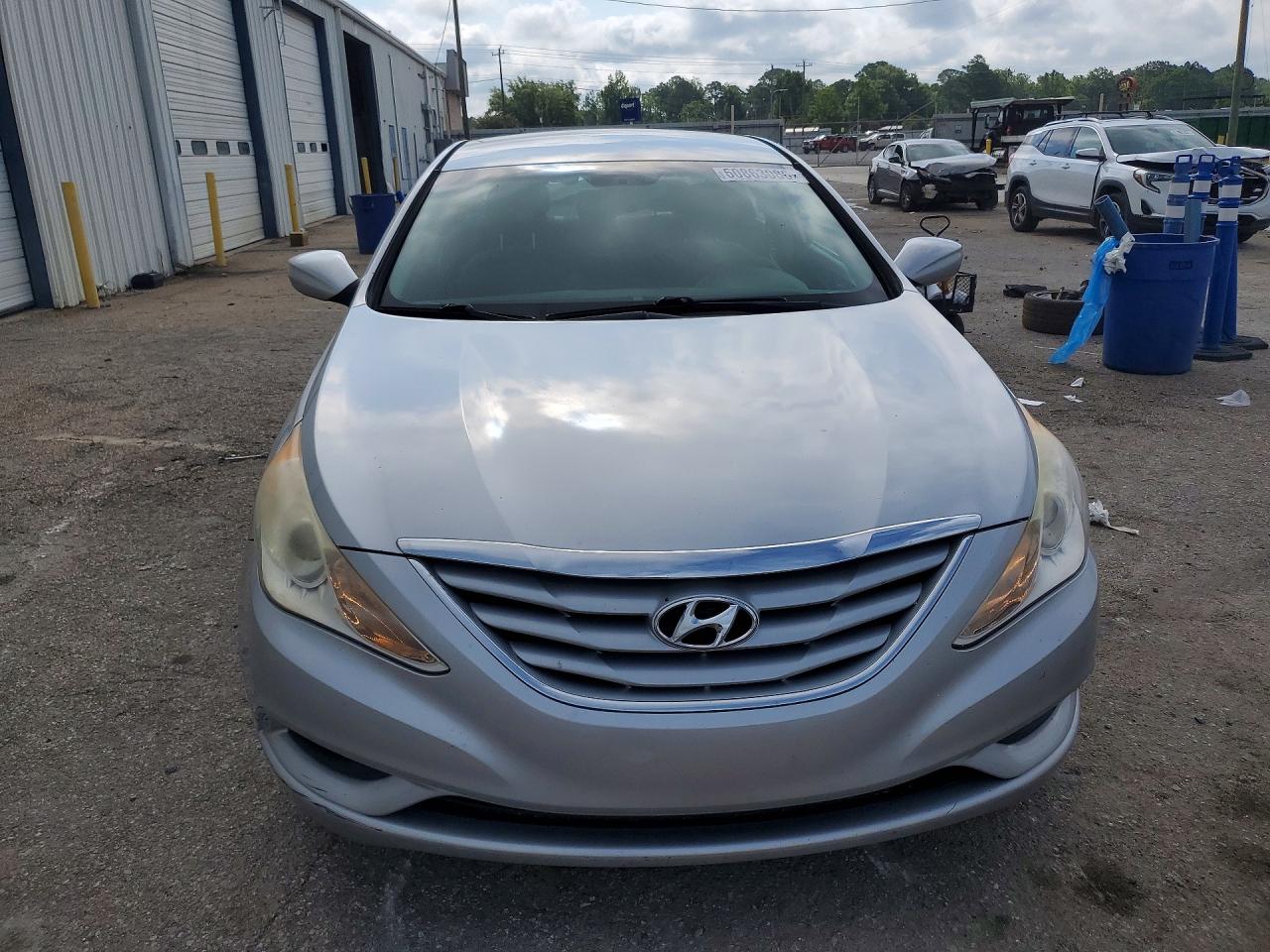 2013 Hyundai Sonata Gls Silver vin: 5NPEB4AC8DH520150