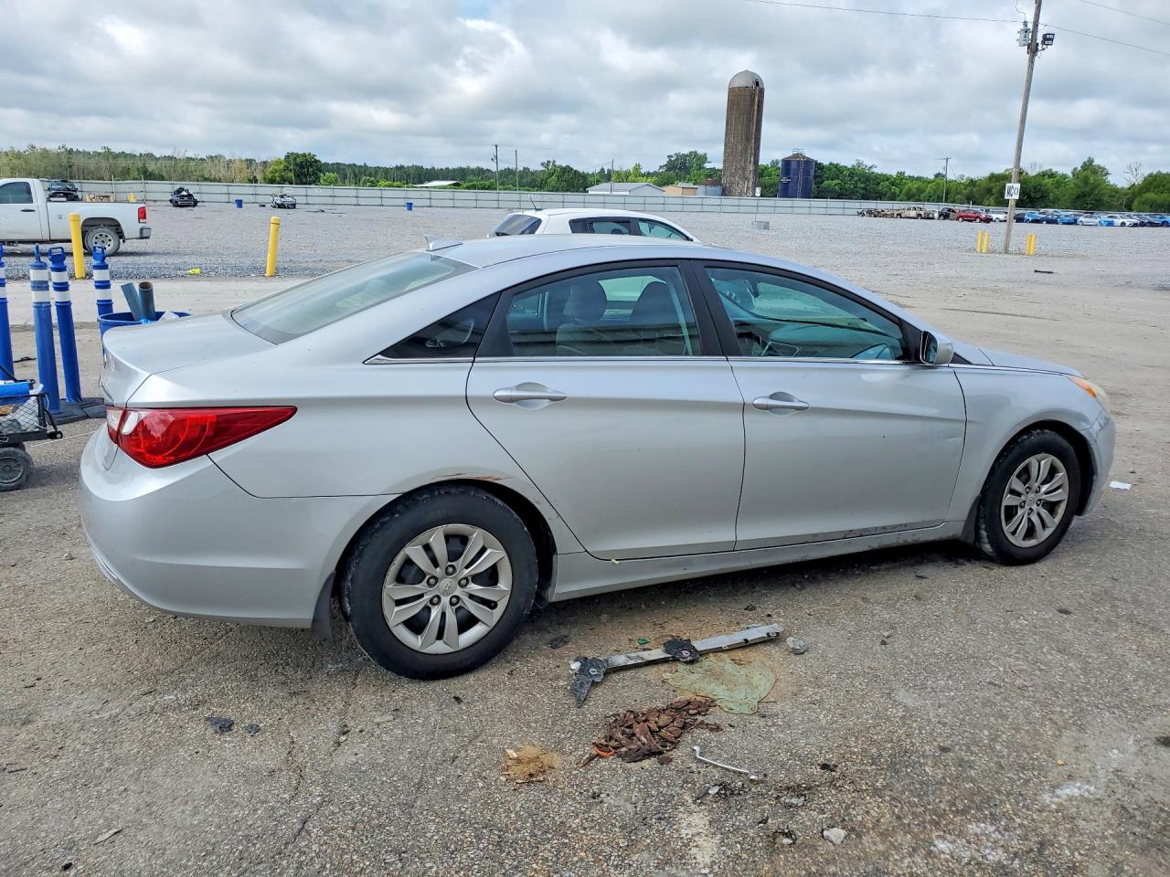 2013 Hyundai Sonata Gls Silver vin: 5NPEB4AC8DH520150
