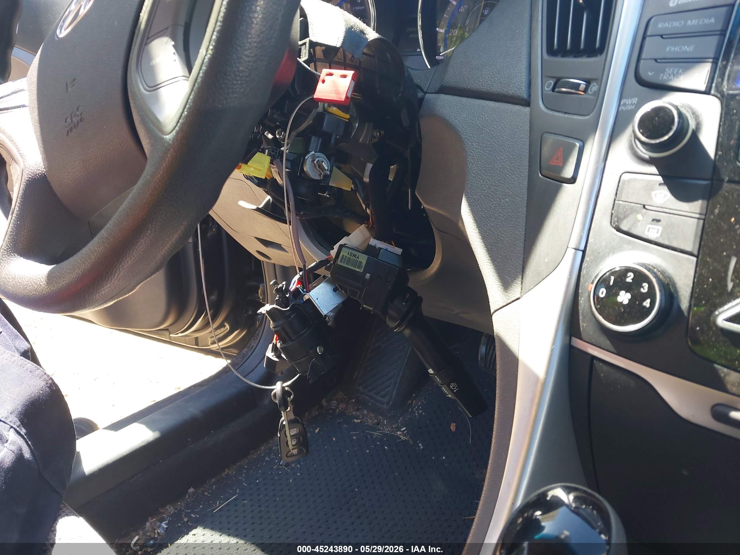 2013 Hyundai Sonata Gls Black vin: 5NPEB4AC8DH524747