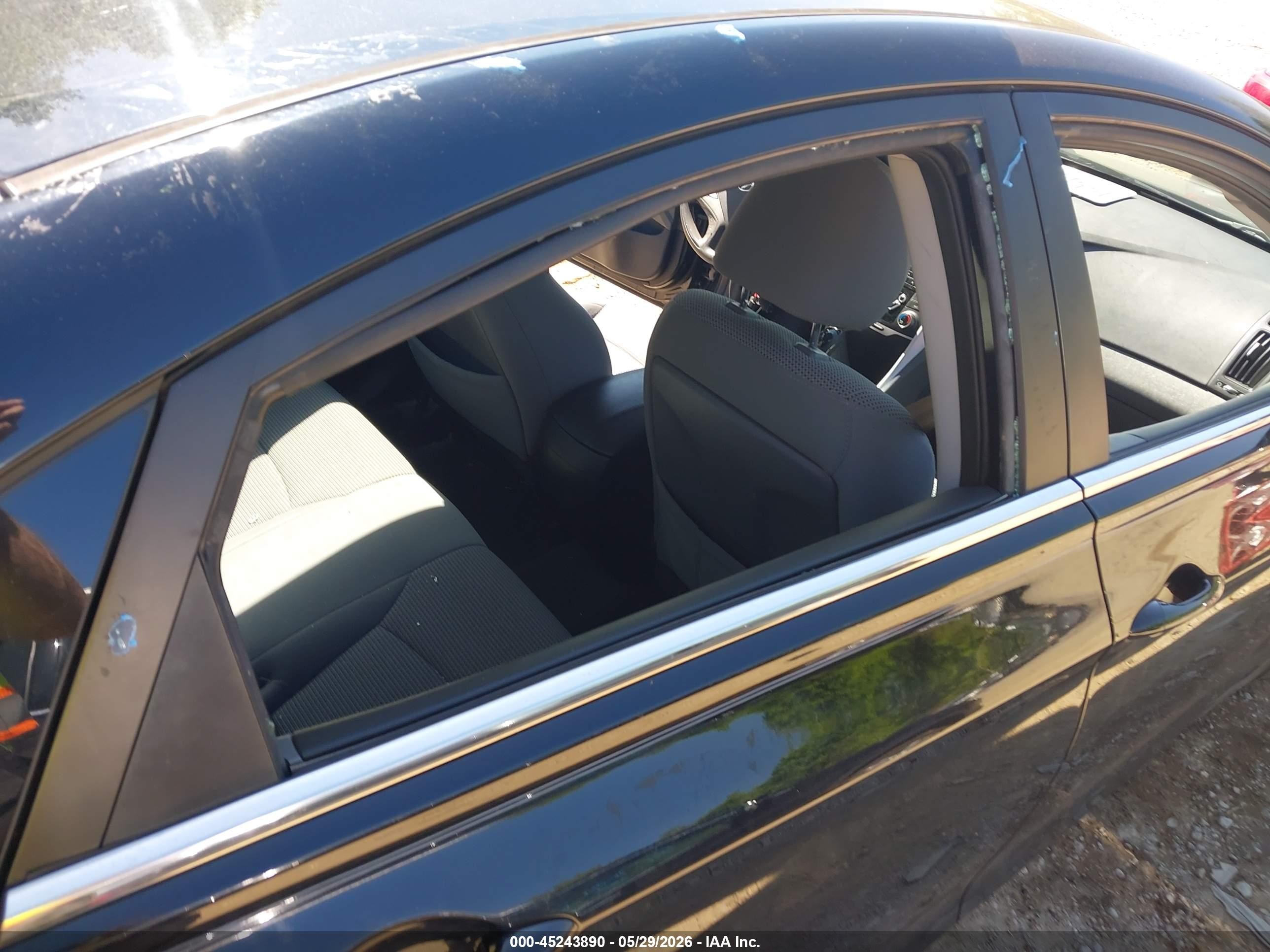 2013 Hyundai Sonata Gls Black vin: 5NPEB4AC8DH524747