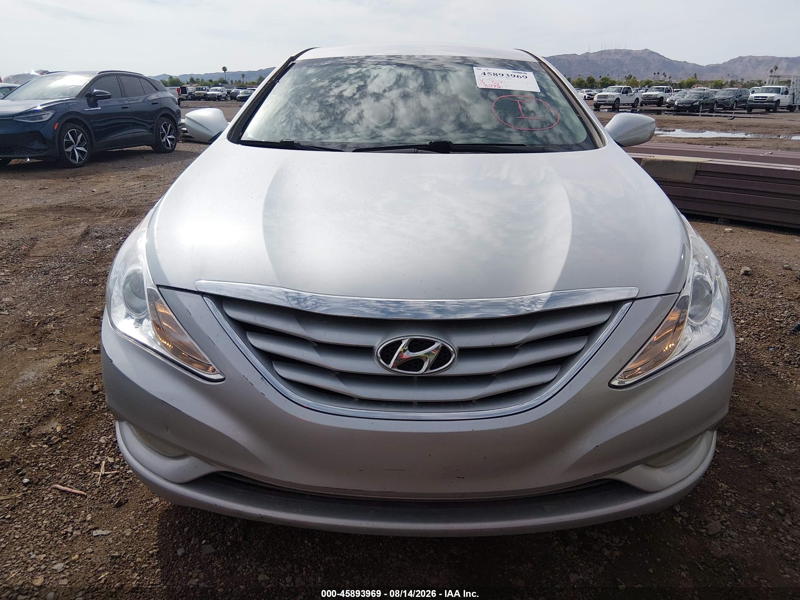 2013 Hyundai Sonata Gls Silver vin: 5NPEB4AC8DH531276