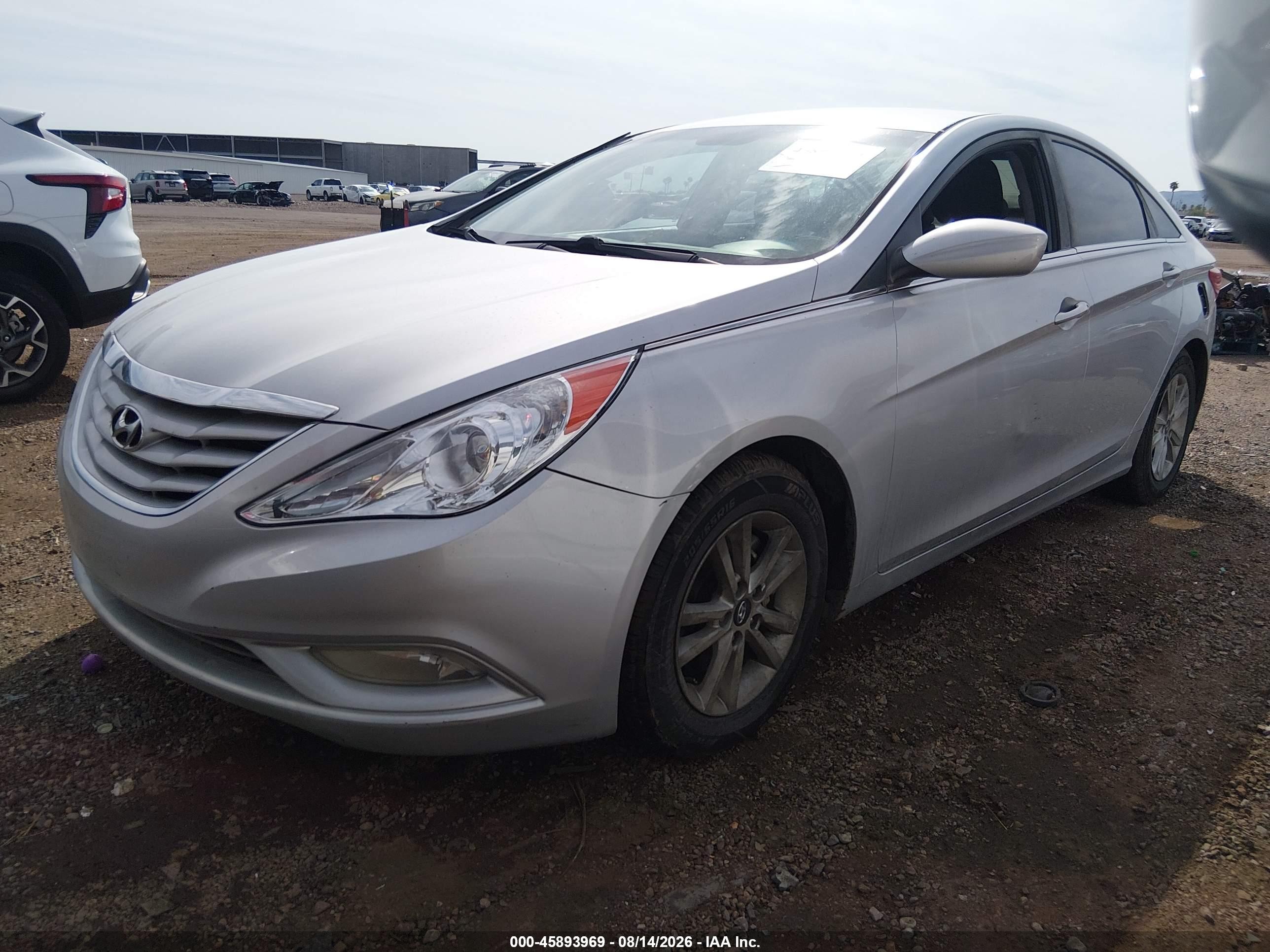 2013 Hyundai Sonata Gls Silver vin: 5NPEB4AC8DH531276