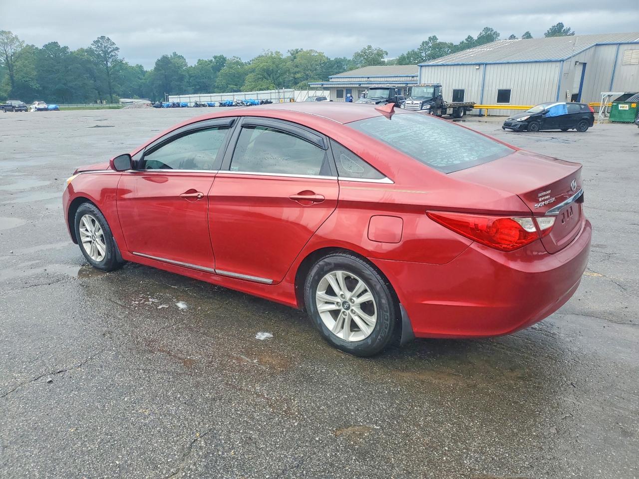 2013 Hyundai Sonata Gls Red vin: 5NPEB4AC8DH540415