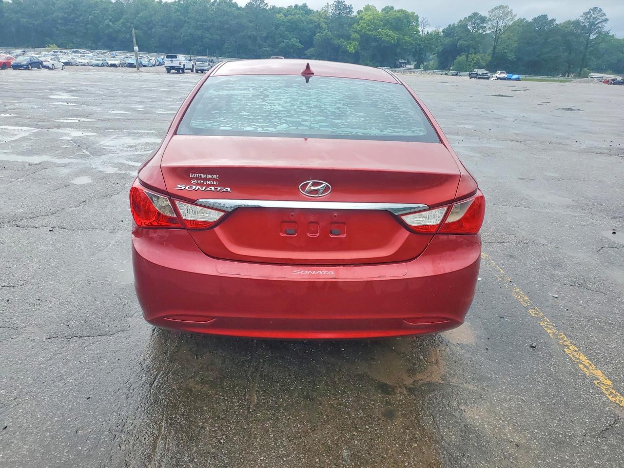 2013 Hyundai Sonata Gls Red vin: 5NPEB4AC8DH540415