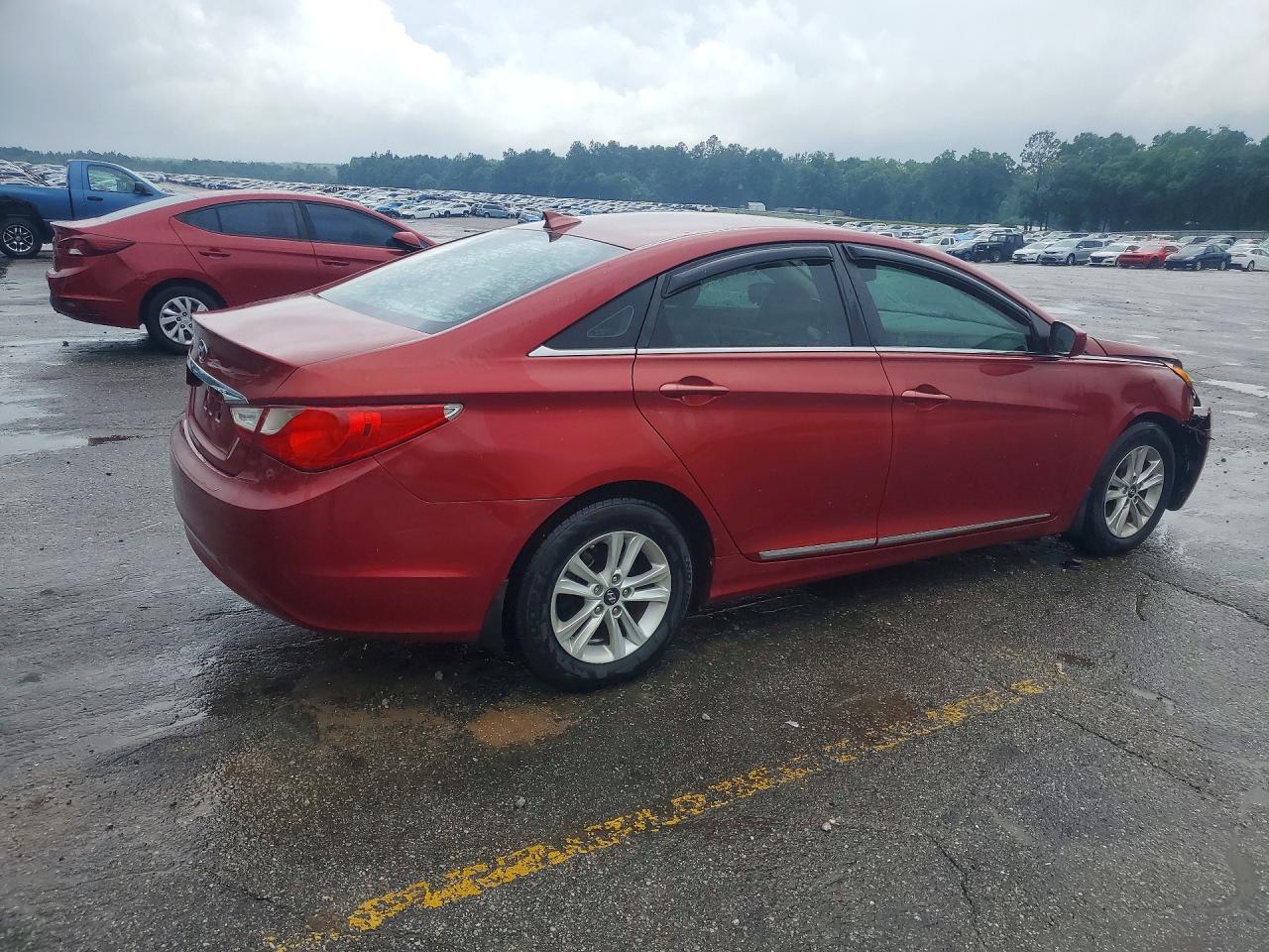 2013 Hyundai Sonata Gls Red vin: 5NPEB4AC8DH540415