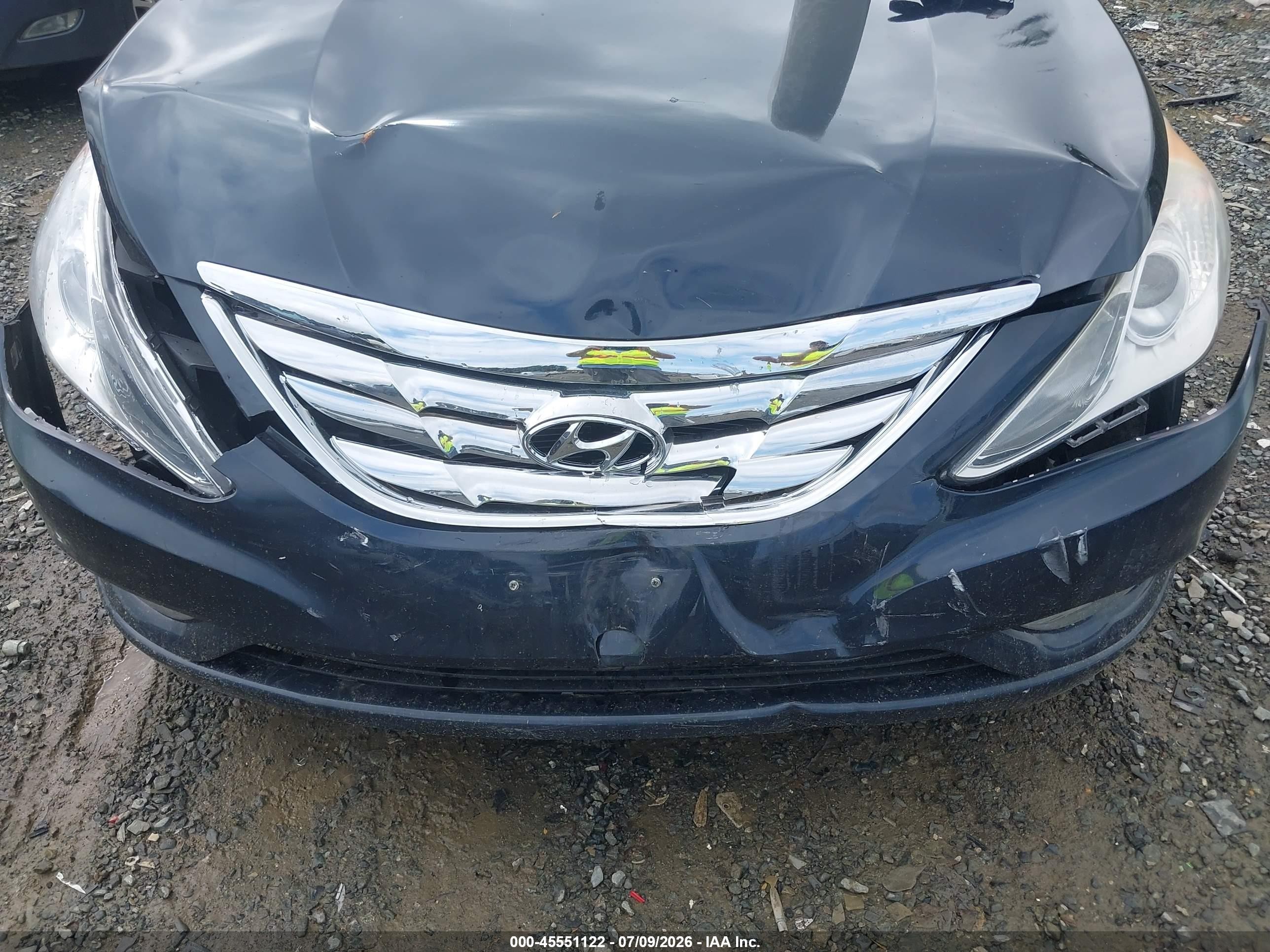 2013 Hyundai Sonata Gls Dark Blue vin: 5NPEB4AC8DH548644