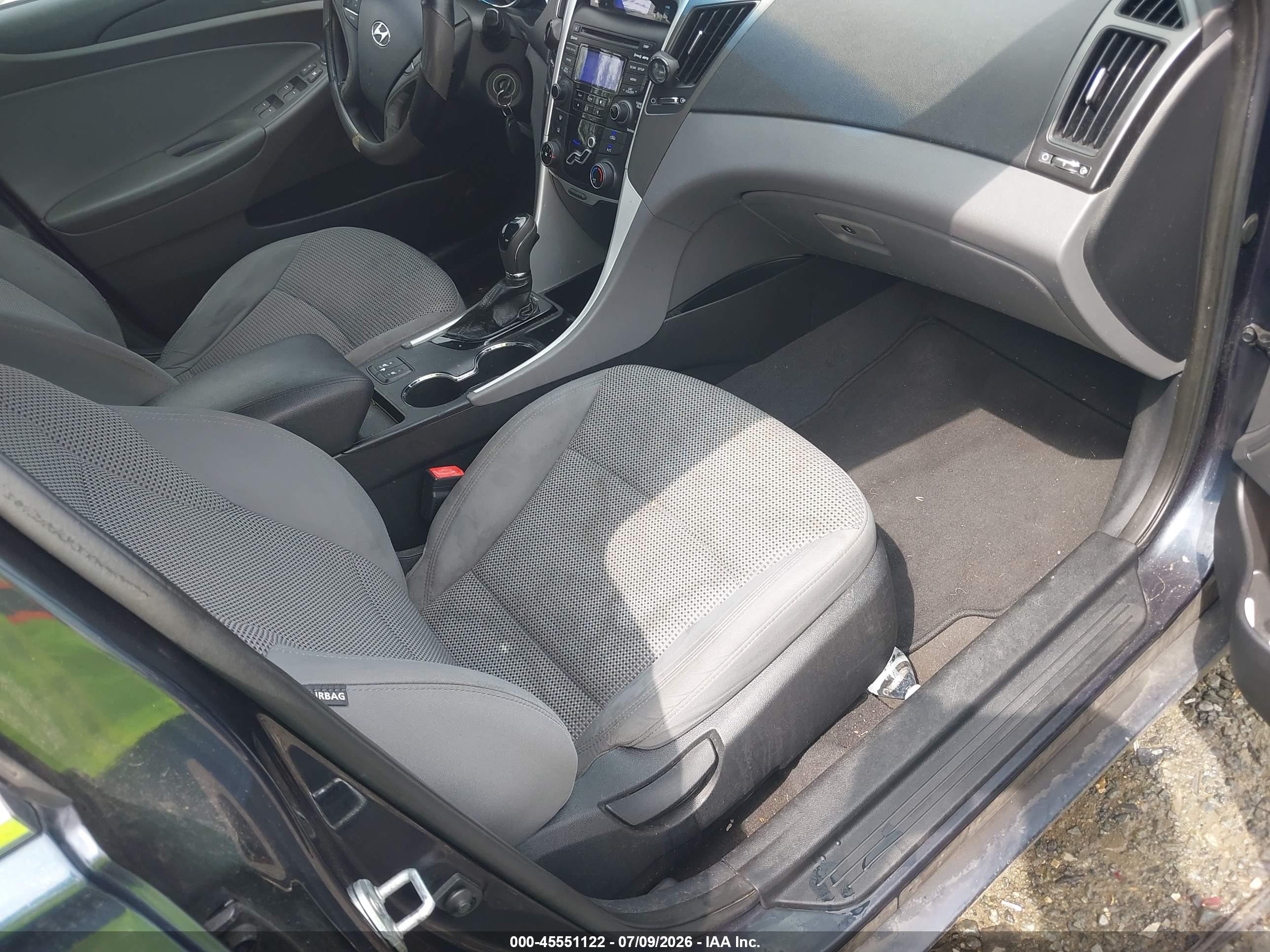 2013 Hyundai Sonata Gls Dark Blue vin: 5NPEB4AC8DH548644