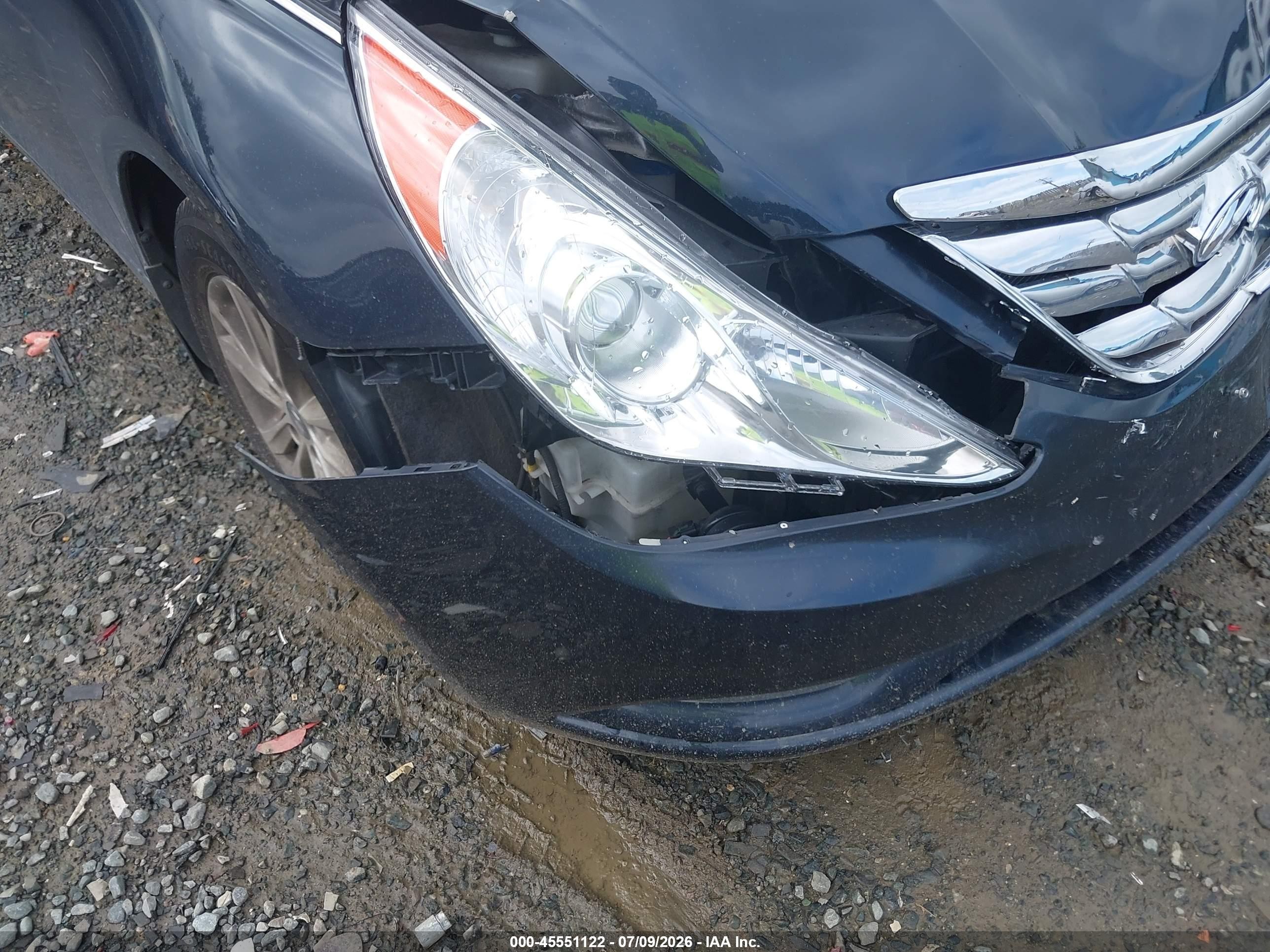 2013 Hyundai Sonata Gls Dark Blue vin: 5NPEB4AC8DH548644