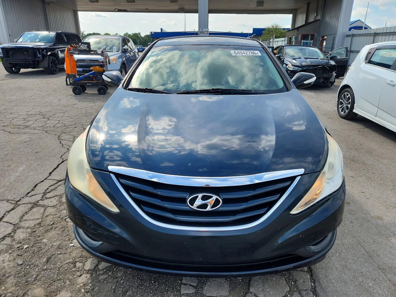 2013 Hyundai Sonata Gls Blue vin: 5NPEB4AC8DH554119