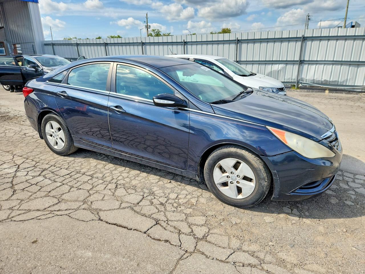 2013 Hyundai Sonata Gls Blue vin: 5NPEB4AC8DH554119