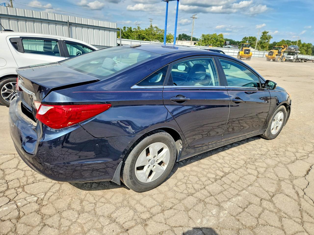 2013 Hyundai Sonata Gls Blue vin: 5NPEB4AC8DH554119