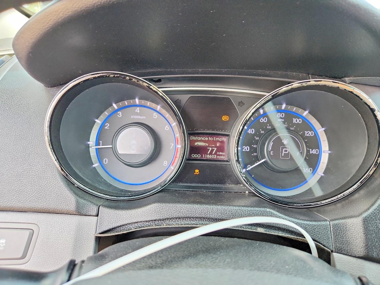 2013 Hyundai Sonata Gls Blue vin: 5NPEB4AC8DH554119
