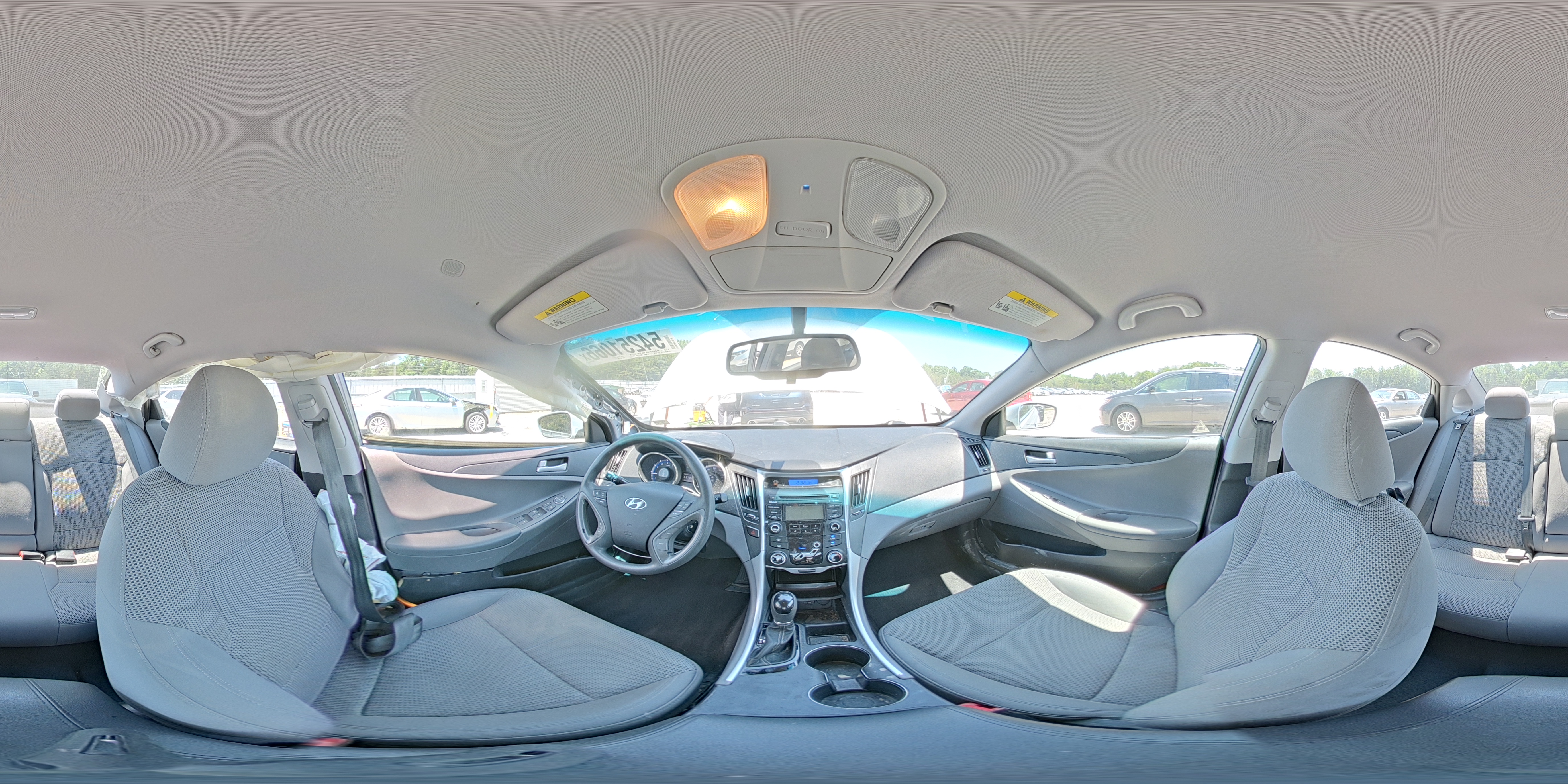 2013 Hyundai Sonata Gls Silver vin: 5NPEB4AC8DH557599