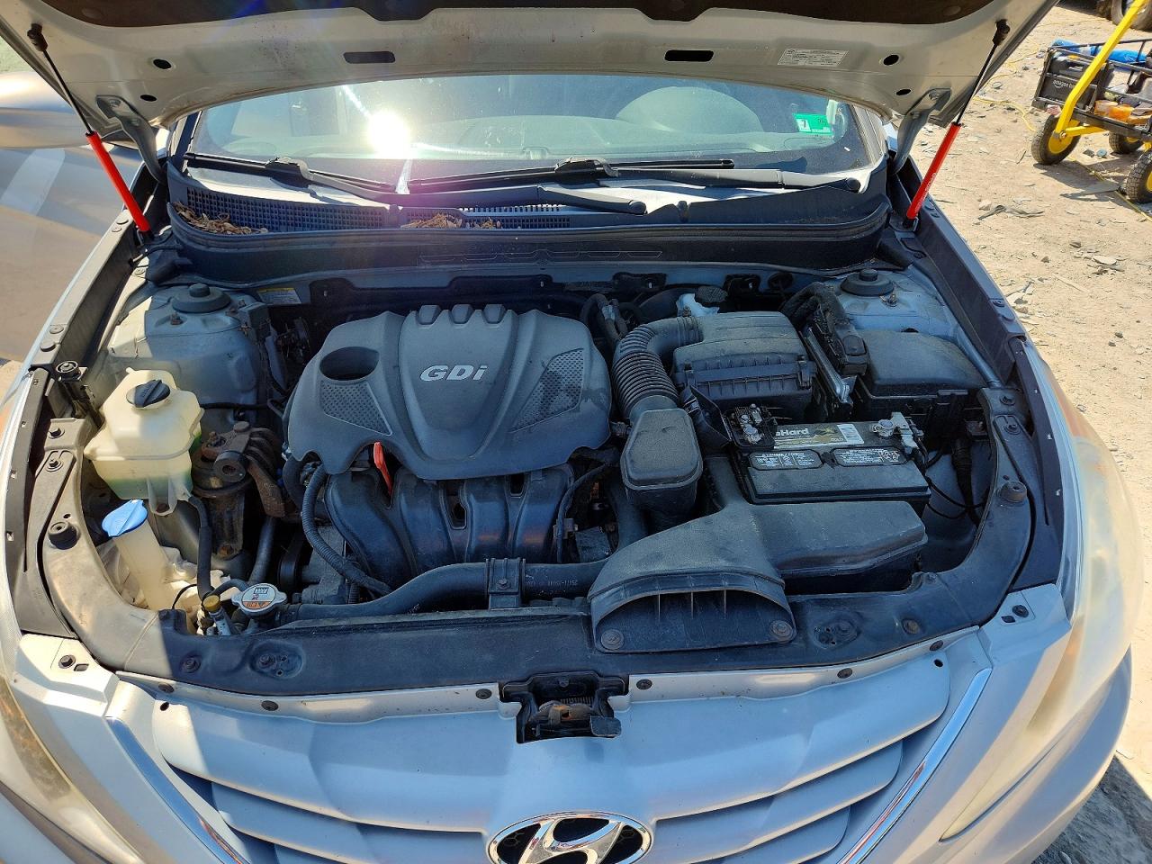 2013 Hyundai Sonata Gls Silver vin: 5NPEB4AC8DH557599