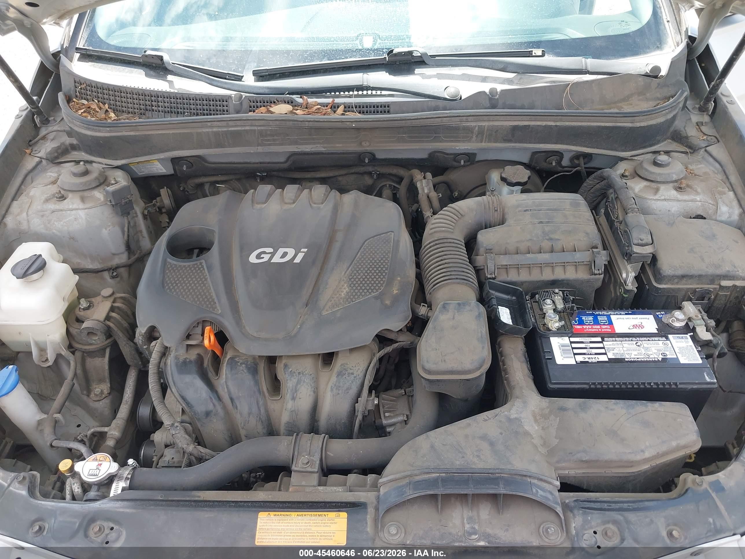 2013 Hyundai Sonata Gls Silver vin: 5NPEB4AC8DH569381