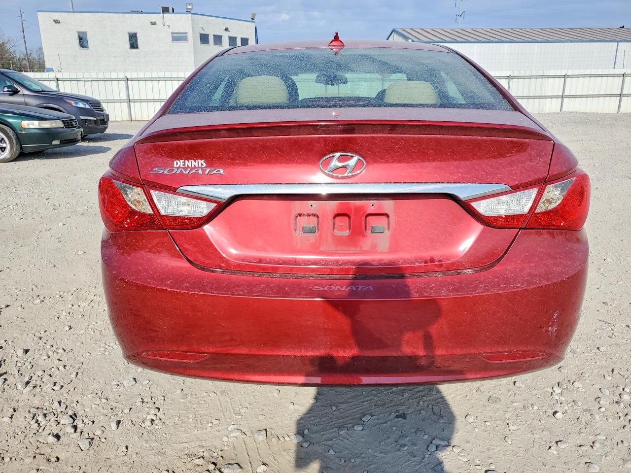 2013 Hyundai Sonata Gls Красный vin: 5NPEB4AC8DH582714