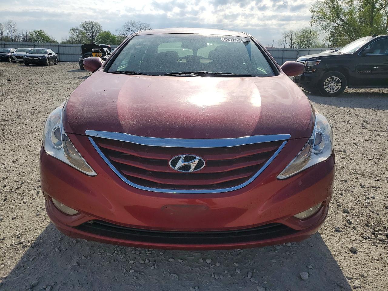 2013 Hyundai Sonata Gls Красный vin: 5NPEB4AC8DH582714