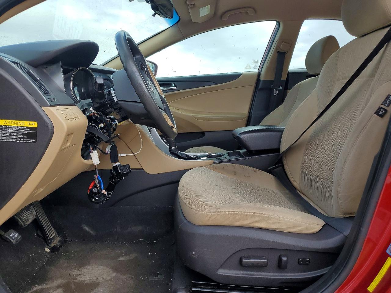 2013 Hyundai Sonata Gls Красный vin: 5NPEB4AC8DH582714