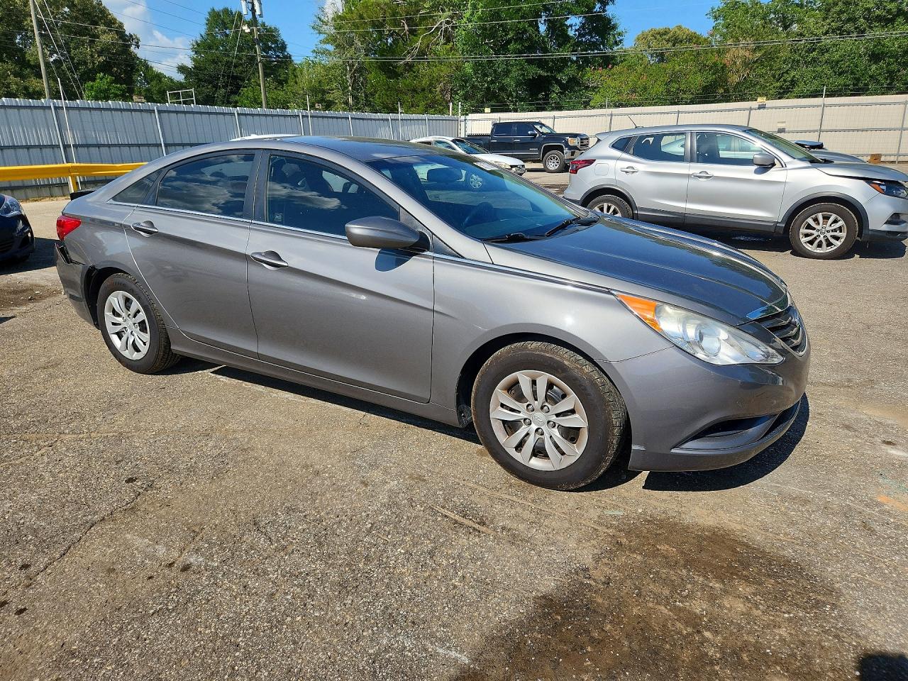 2013 Hyundai Sonata Gls Gray vin: 5NPEB4AC8DH587637