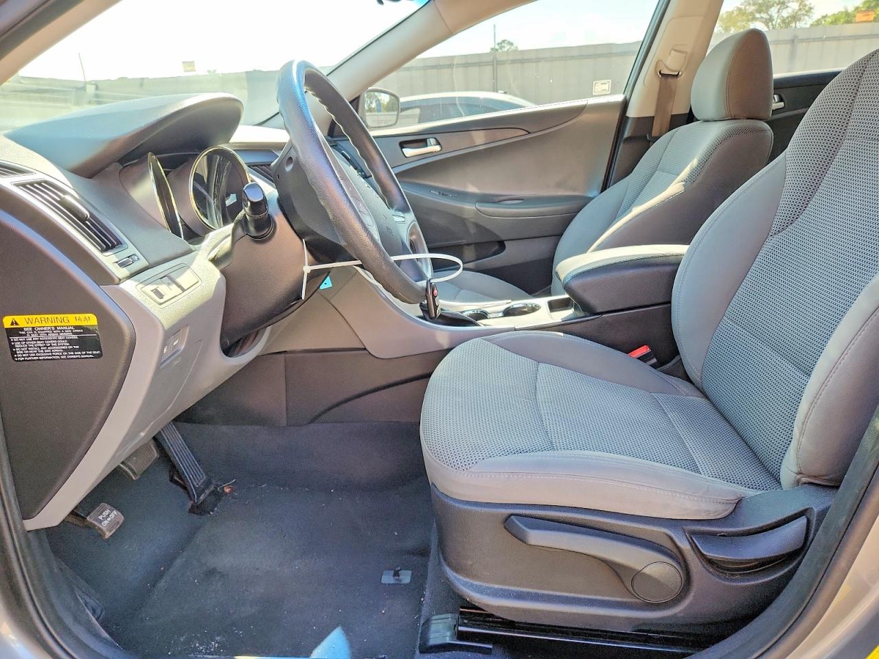 2013 Hyundai Sonata Gls Gray vin: 5NPEB4AC8DH587637