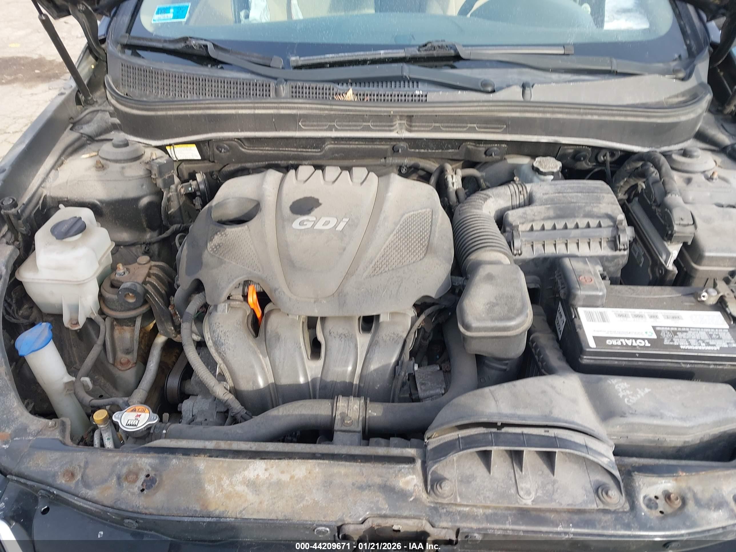 2013 Hyundai Sonata Gls Черный vin: 5NPEB4AC8DH606865