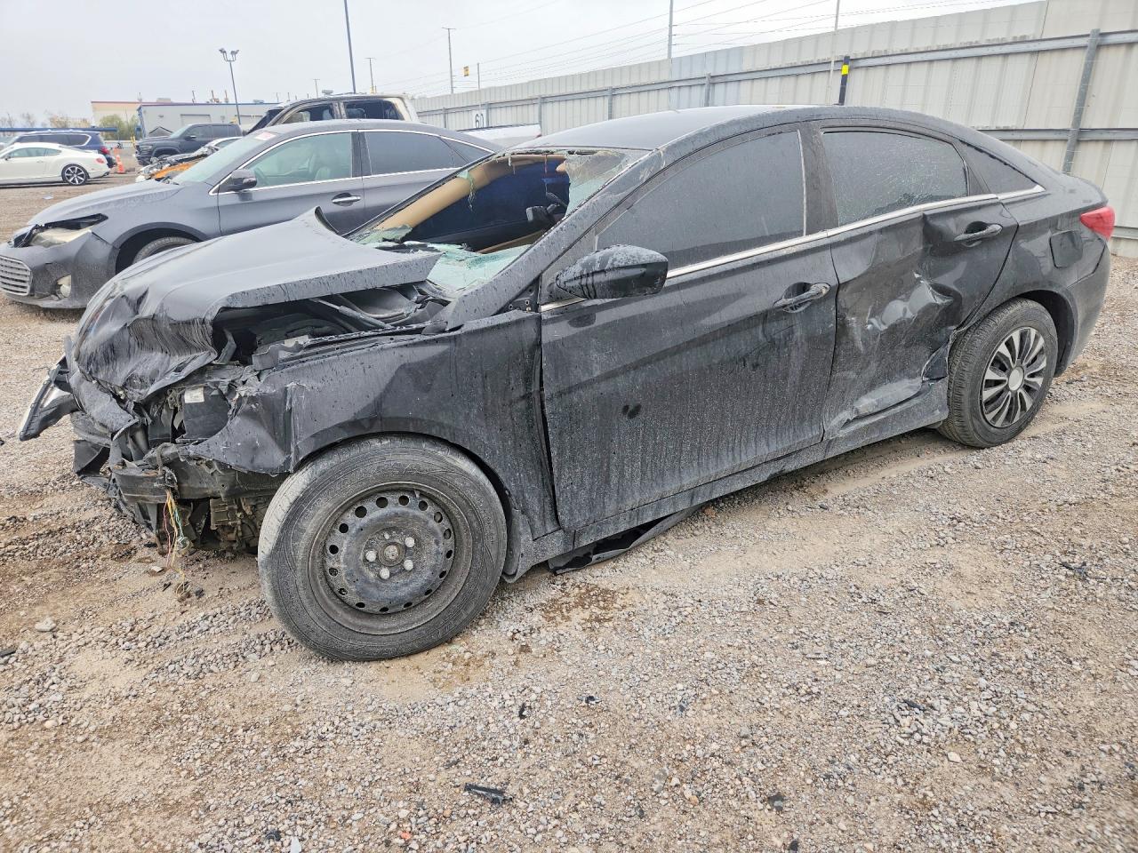 2013 Hyundai Sonata Черный vin: 5NPEB4AC8DH611466