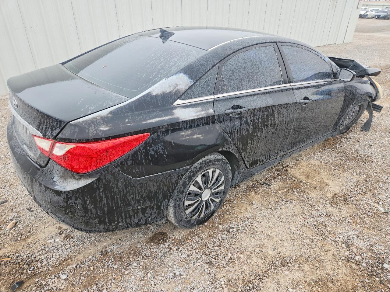 2013 Hyundai Sonata Черный vin: 5NPEB4AC8DH611466