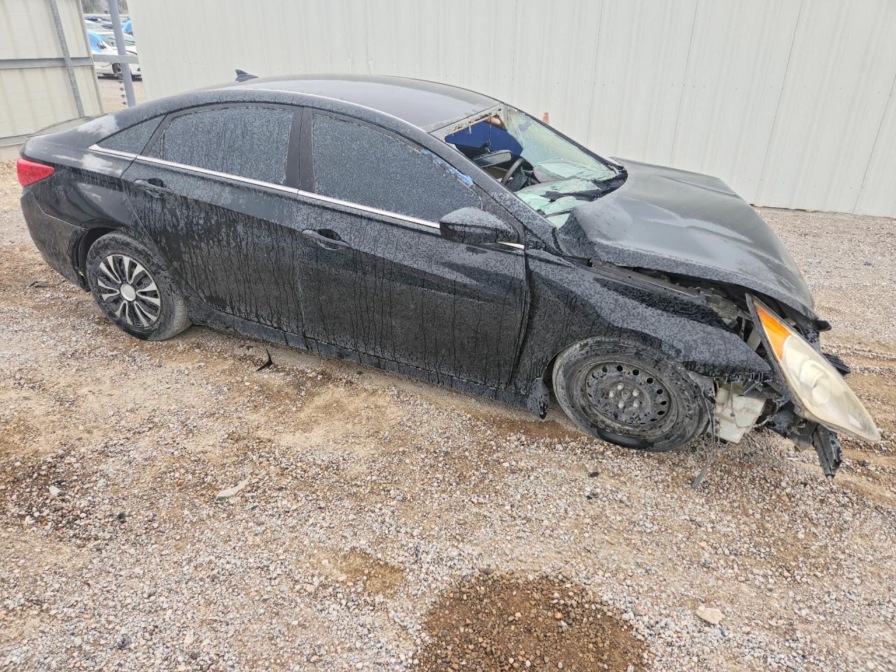 2013 Hyundai Sonata Черный vin: 5NPEB4AC8DH611466