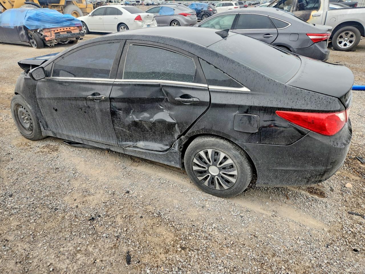 2013 Hyundai Sonata Черный vin: 5NPEB4AC8DH611466