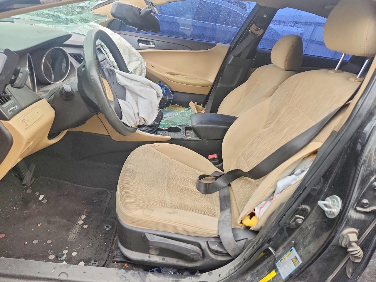 2013 Hyundai Sonata Черный vin: 5NPEB4AC8DH611466