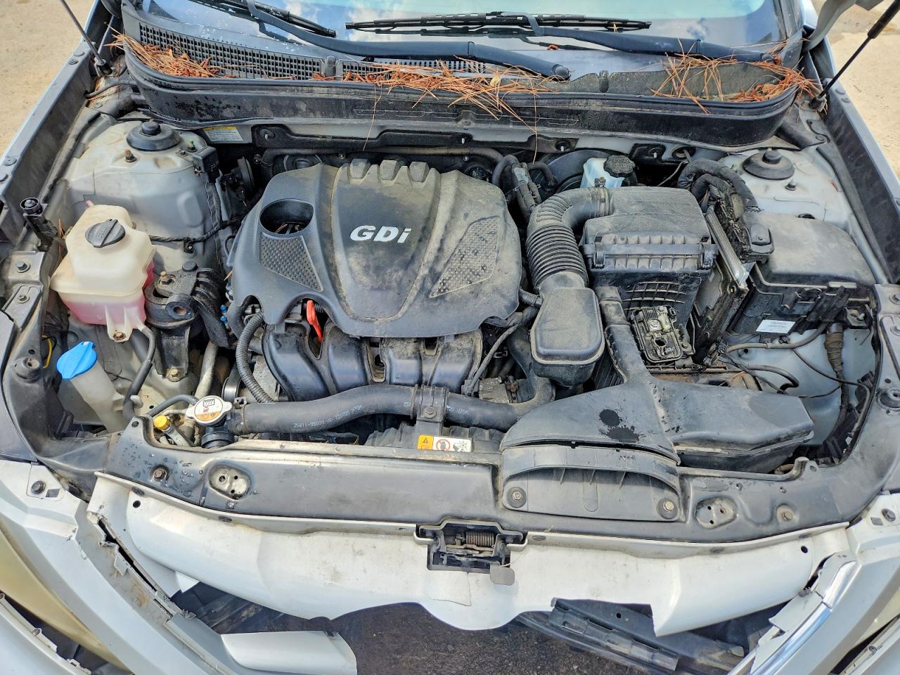 2013 Hyundai Sonata Gls Silver vin: 5NPEB4AC8DH612469
