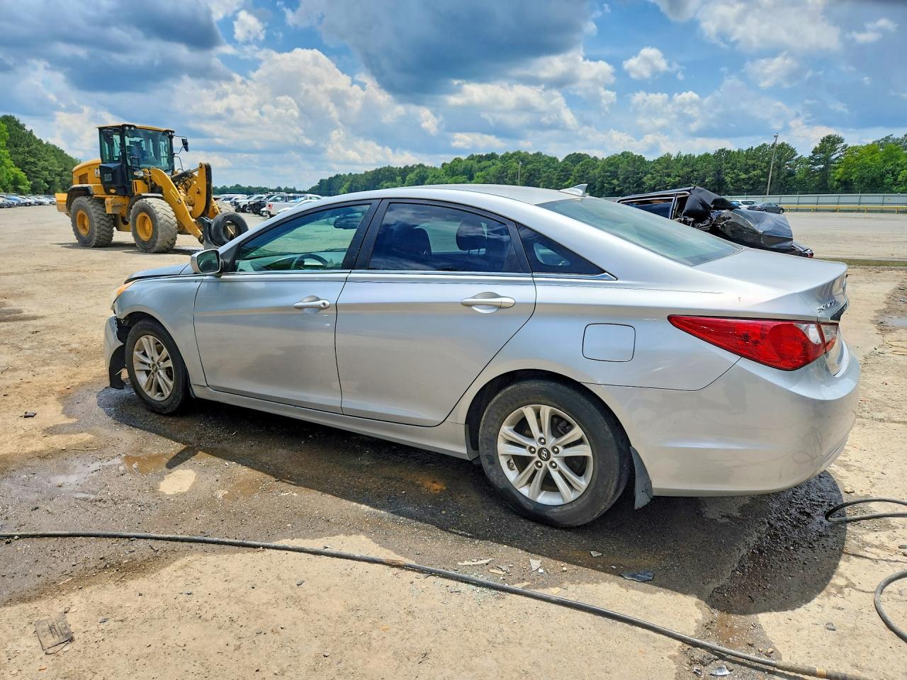 2013 Hyundai Sonata Gls Silver vin: 5NPEB4AC8DH612469