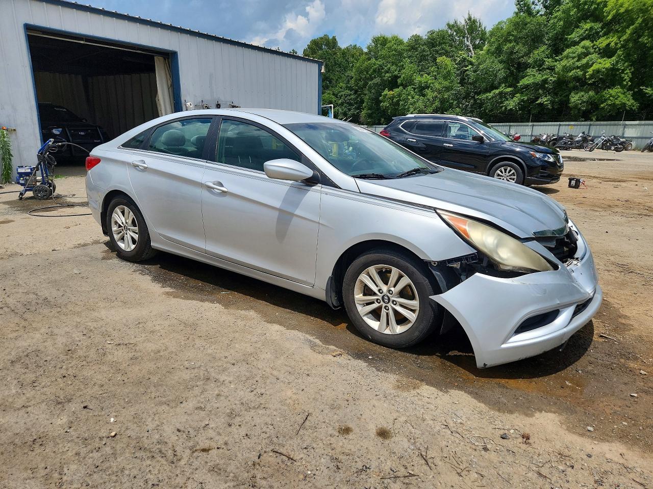 2013 Hyundai Sonata Gls Silver vin: 5NPEB4AC8DH612469