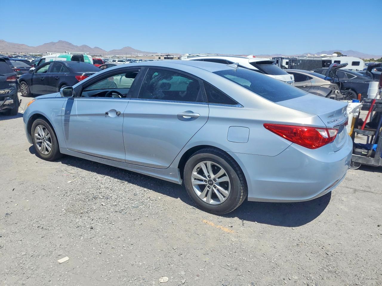 2013 Hyundai Sonata Gls Blue vin: 5NPEB4AC8DH612617