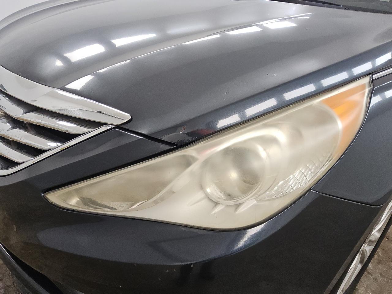 2013 Hyundai Sonata Gls Black vin: 5NPEB4AC8DH629255 Damage: Left Head Lamp, Faded, Repair Required