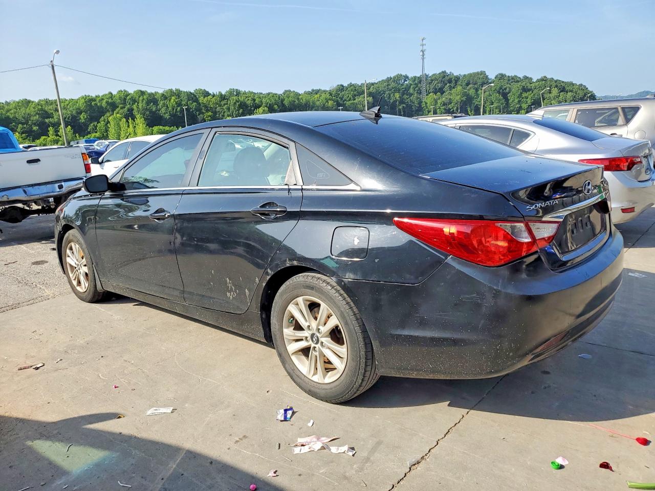 2013 Hyundai Sonata Gls Black vin: 5NPEB4AC8DH632902