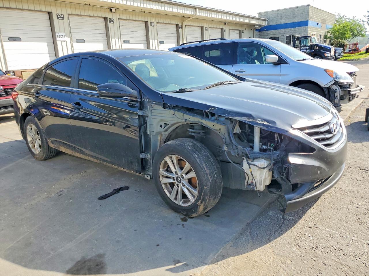 2013 Hyundai Sonata Gls Black vin: 5NPEB4AC8DH632902