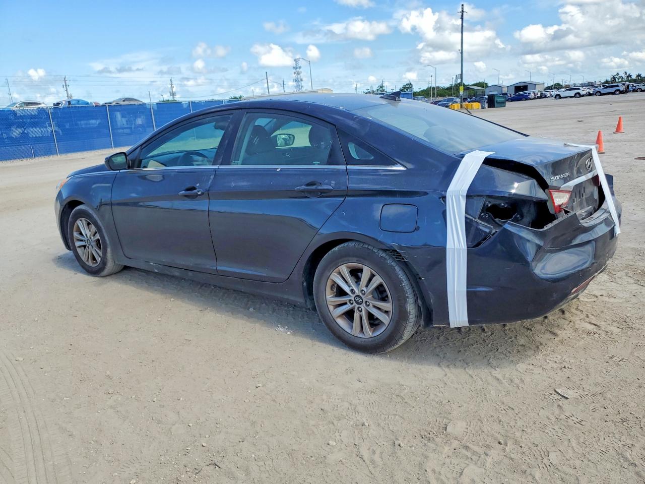 2013 Hyundai Sonata Blue vin: 5NPEB4AC8DH636464