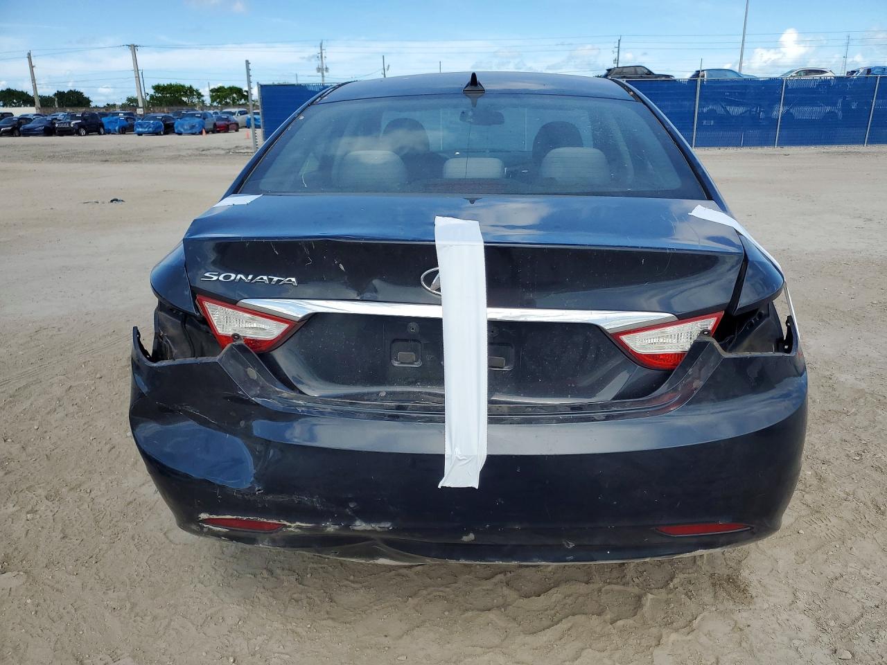 2013 Hyundai Sonata Blue vin: 5NPEB4AC8DH636464