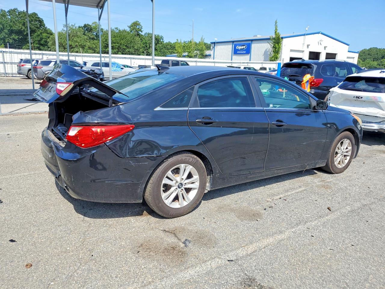 2013 Hyundai Sonata Gls Black vin: 5NPEB4AC8DH637131