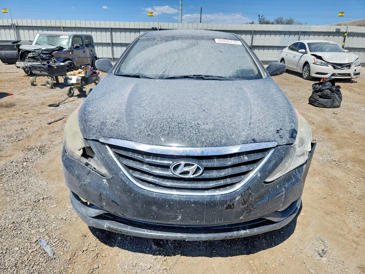 2013 Hyundai Sonata Gls Black vin: 5NPEB4AC8DH637792
