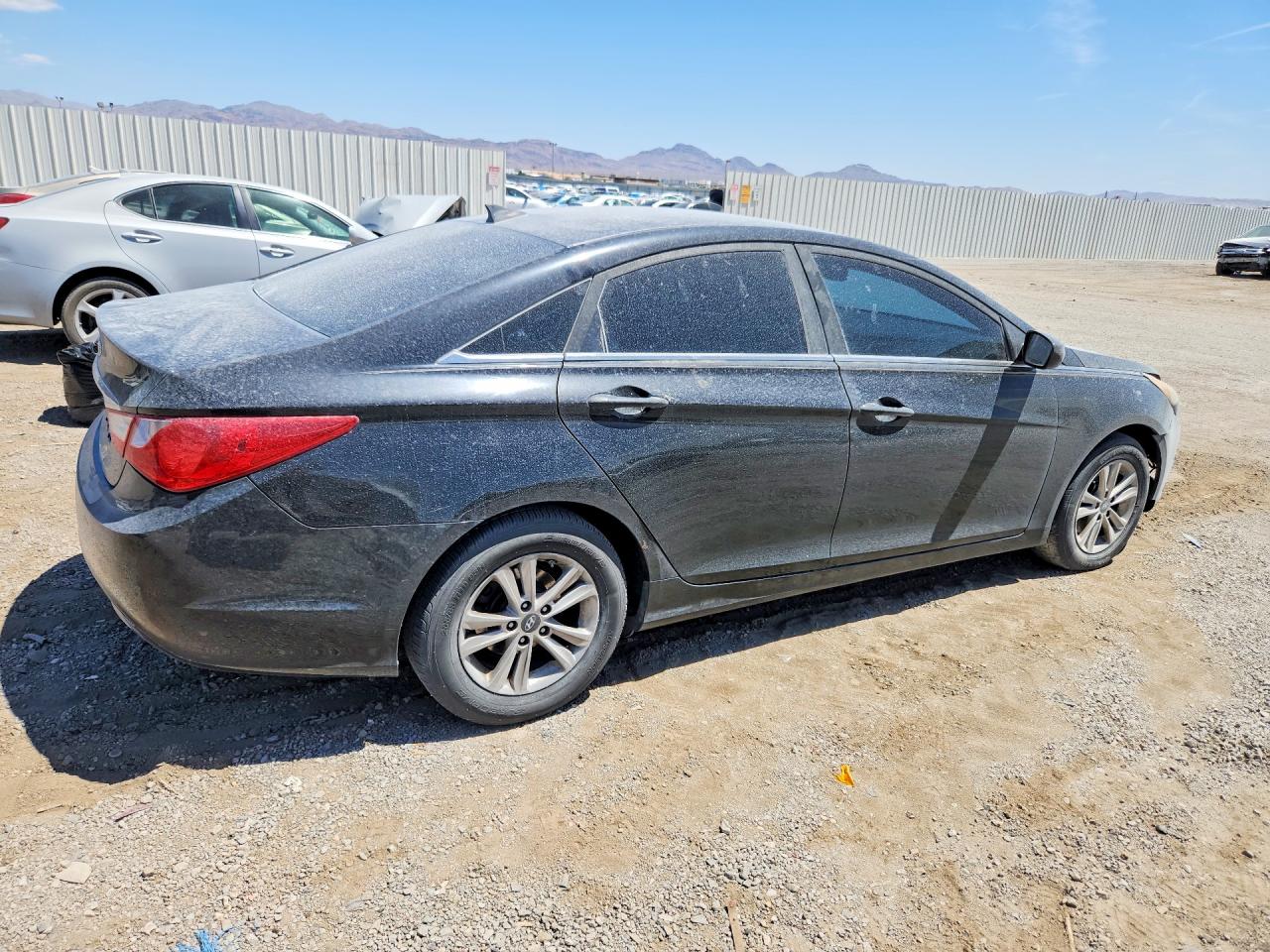 2013 Hyundai Sonata Gls Black vin: 5NPEB4AC8DH637792