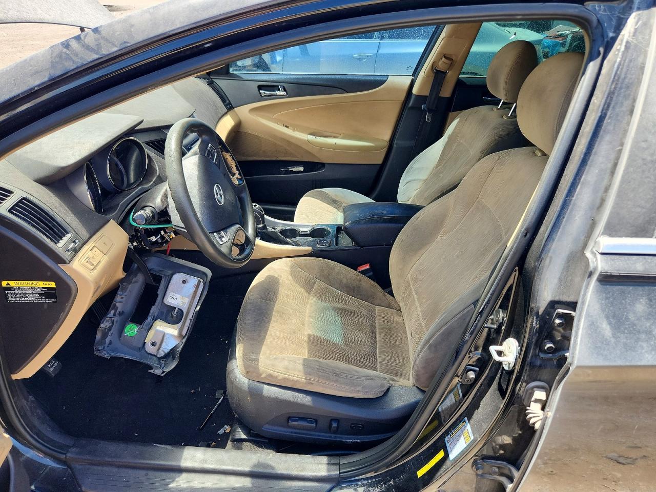 2013 Hyundai Sonata Gls Black vin: 5NPEB4AC8DH637792