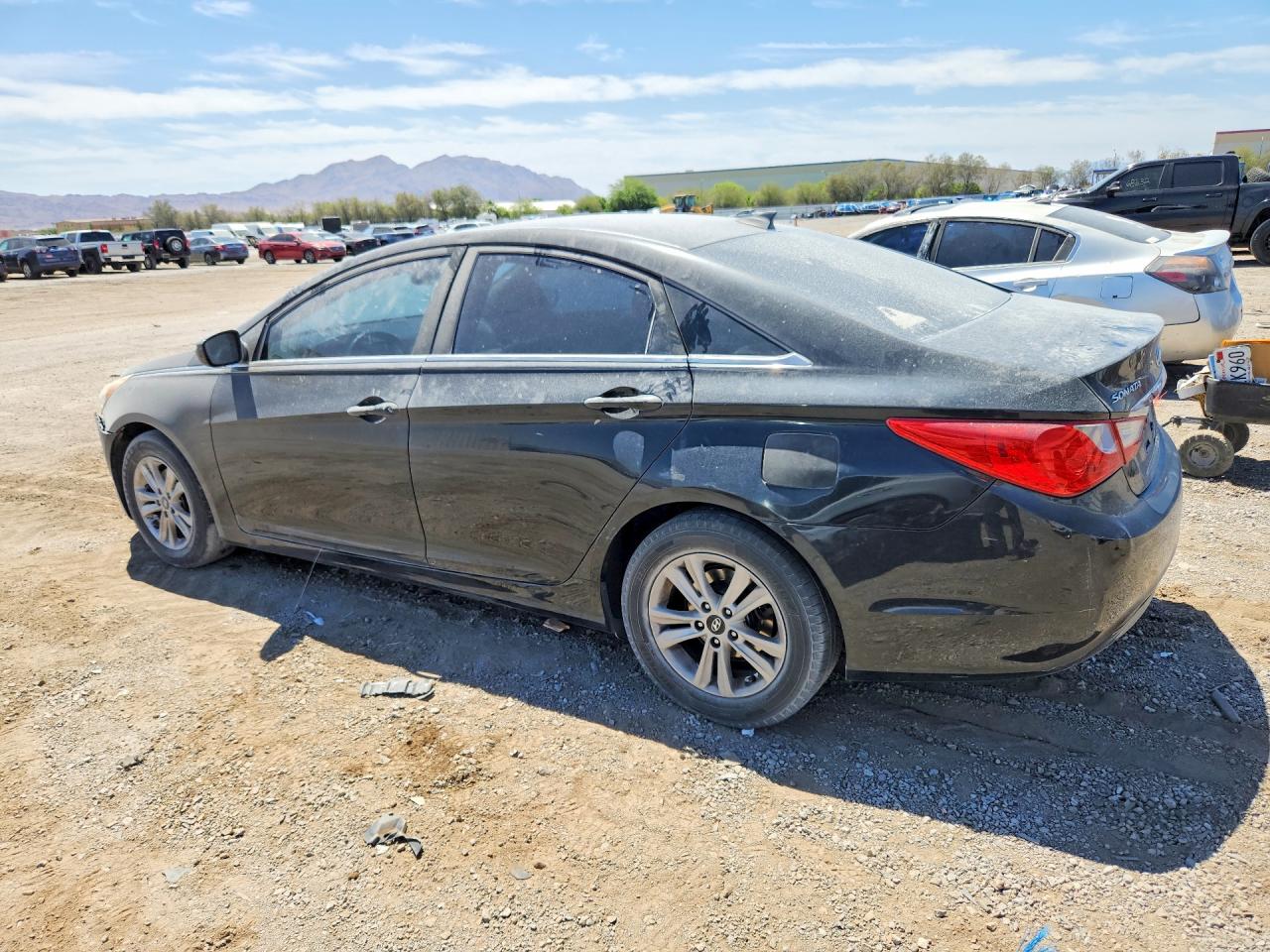 2013 Hyundai Sonata Gls Black vin: 5NPEB4AC8DH637792